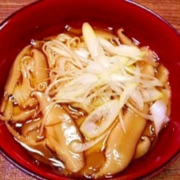 椎茸のお出汁☆にゅうめん